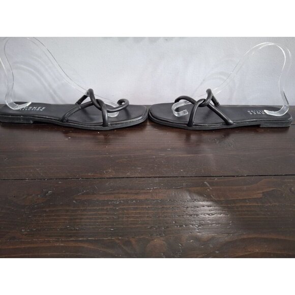 NWT Journee Collection Lauda BlacTwist Slide Sandals/Sz. 9.5 - Picture 4 of 9